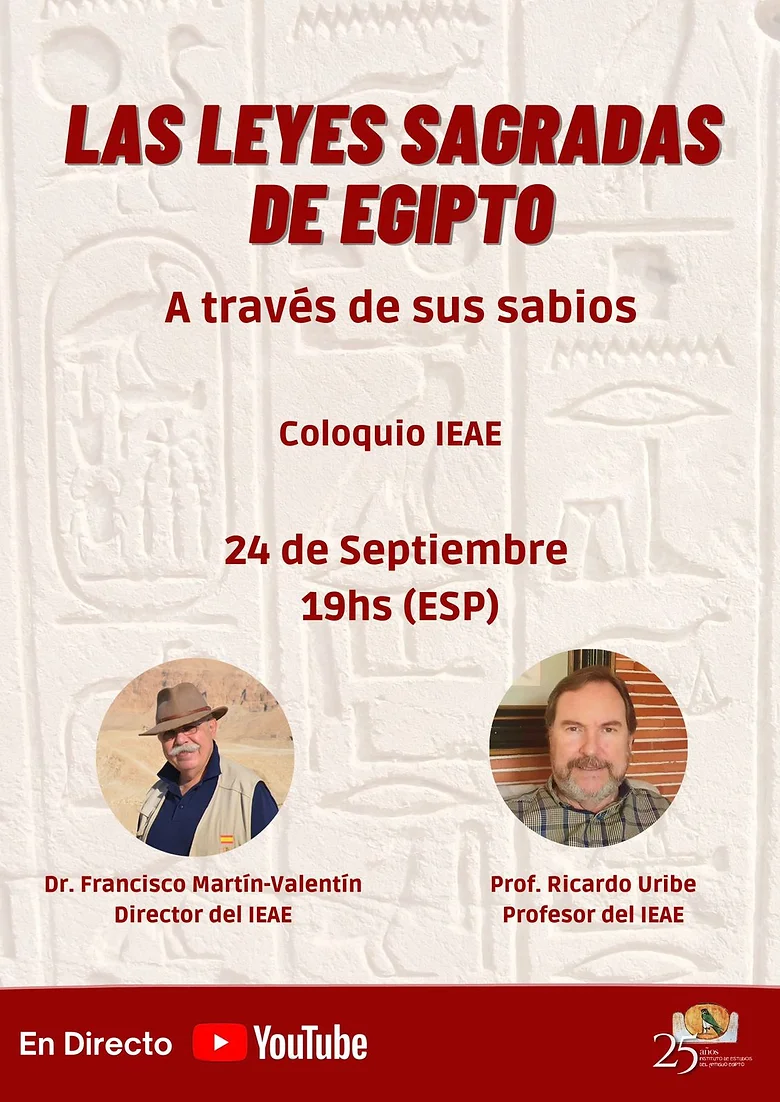 LAS LEYES DE EGIPTO A través de sus sabios