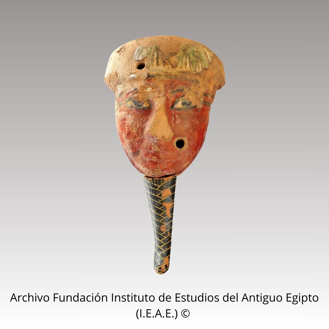 Máscara de Sarcófago de Pa-Di-(Iry)Jonsu / Coffin Mask Pa-DI-(Iry)-KHonsu.