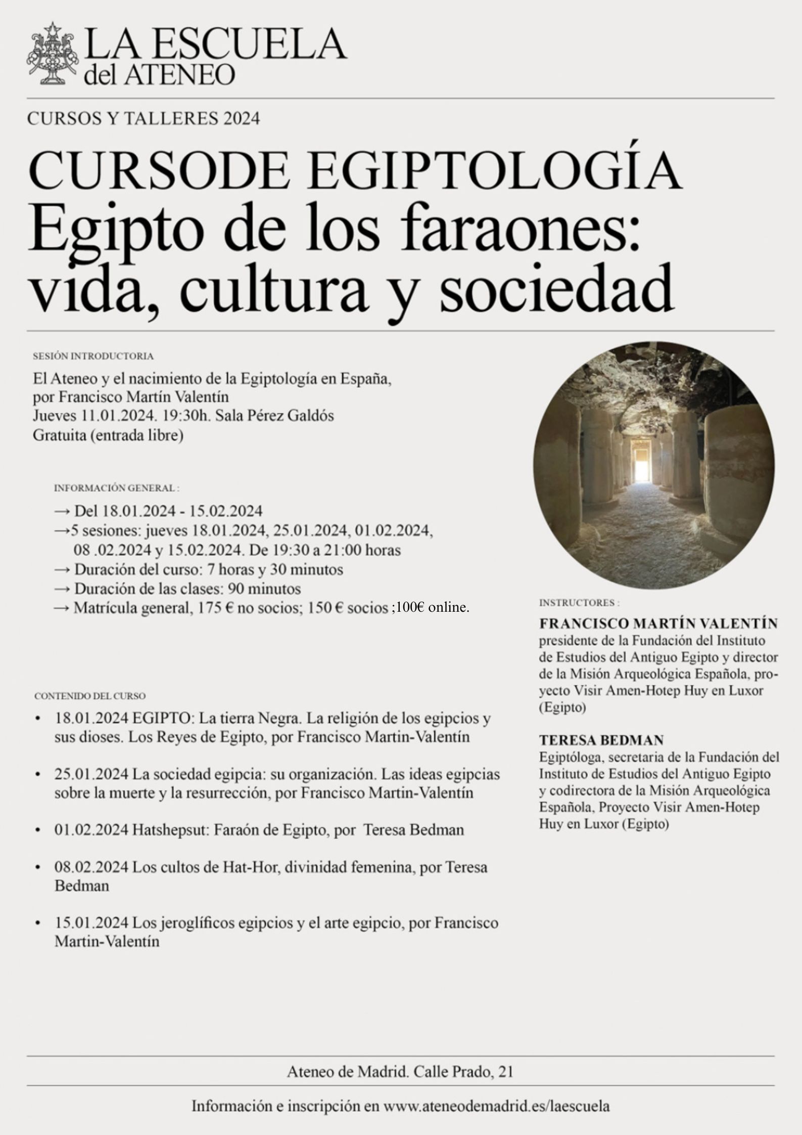 Teresa Bedman, Francisco Martín-Valentín