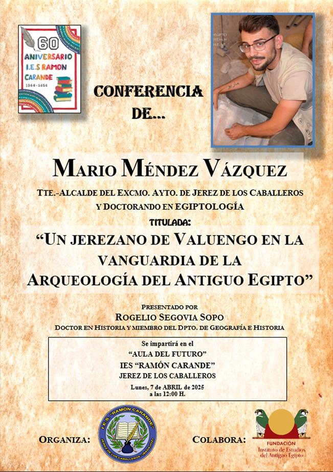 «Un jerezano de Valuengo en la vanguardia de la arqueología del Antiguo Egipto»