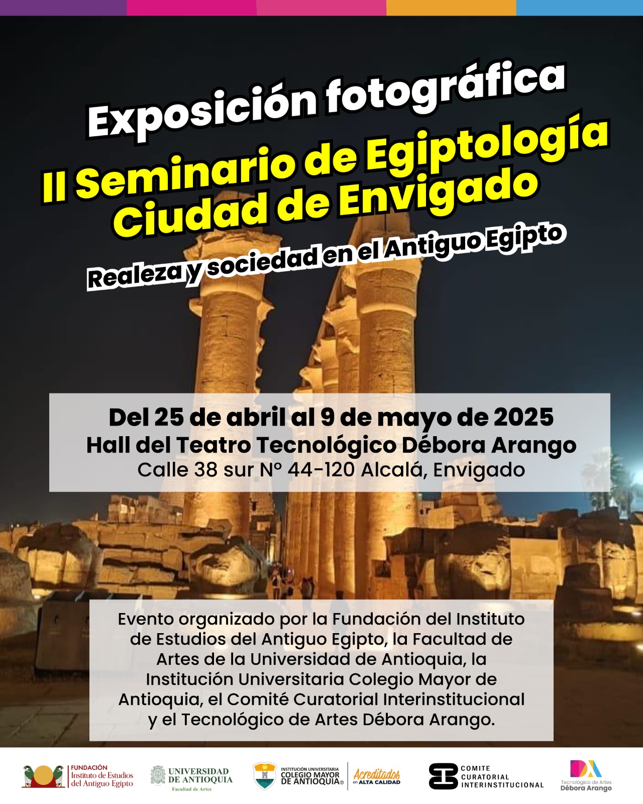 Exposición fotográfica “Realeza y sociedad en el Antiguo Egipto”